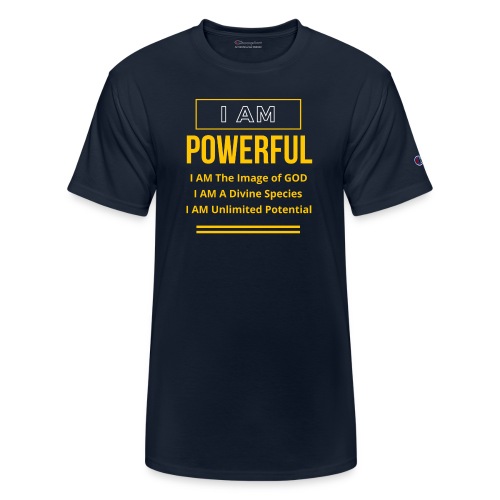 I AM Powerful (Dark Collection) - Champion Unisex T-Shirt