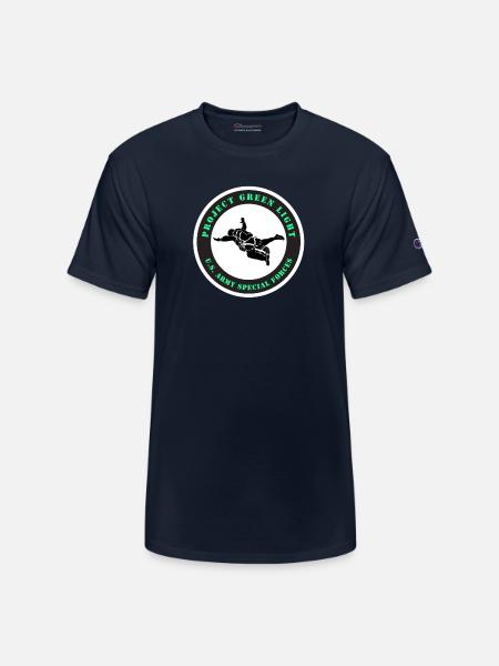 Project Green Light - Champion Unisex T-Shirt - navy
