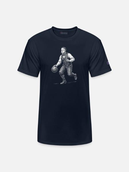 Chester A Arthur Basketball - Champion Unisex T-Shirt - navy