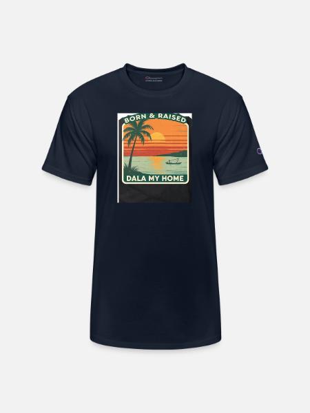 Born & Raised Dala My Home - Champion Unisex T-Shirt - navy