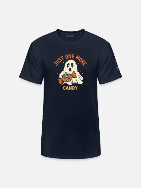 Just One More Candy Ghost - Champion Unisex T-Shirt - navy