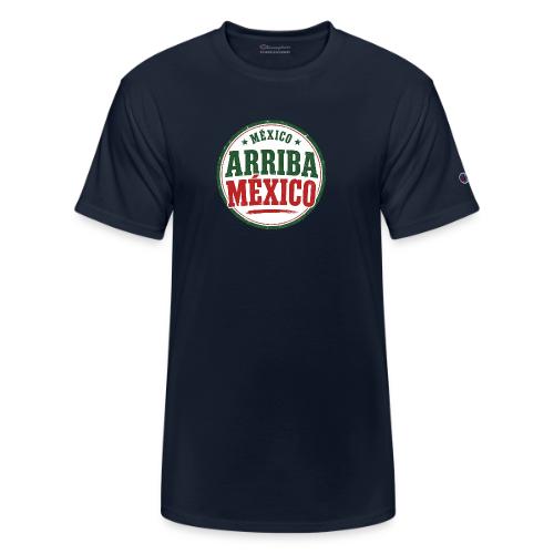 Mexico Soccer Watch Party Shirt — Arriba Mexico - Champion Unisex T-Shirt