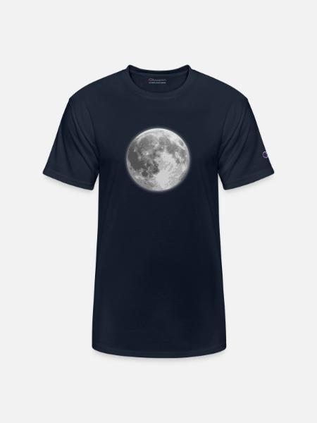 Lune - T-shirt Champion unisexe - navy