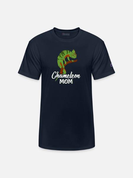 Chameleon Mom - Champion Unisex T-Shirt - navy