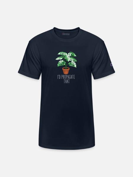 I'd Propagate That - Champion Unisex T-Shirt - navy
