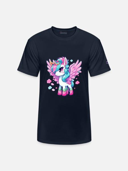 Pegasus - Champion Unisex T-Shirt - navy