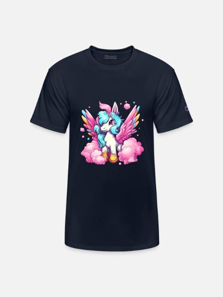 Pegasus - Champion Unisex T-Shirt - navy