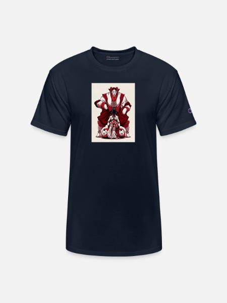 Gothic Matryoshka Queen - Champion Unisex T-Shirt - navy