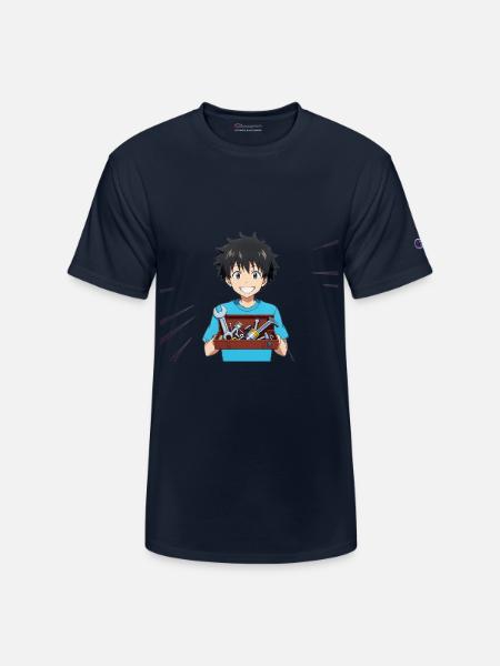 Toolbox Hero Kid - Champion Unisex T-Shirt - navy