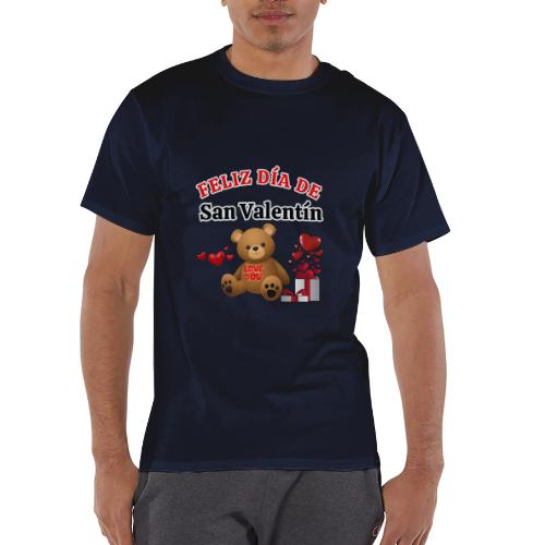 Valentine's Day Celebration Bears Love Hearts. - Champion Unisex T-Shirt