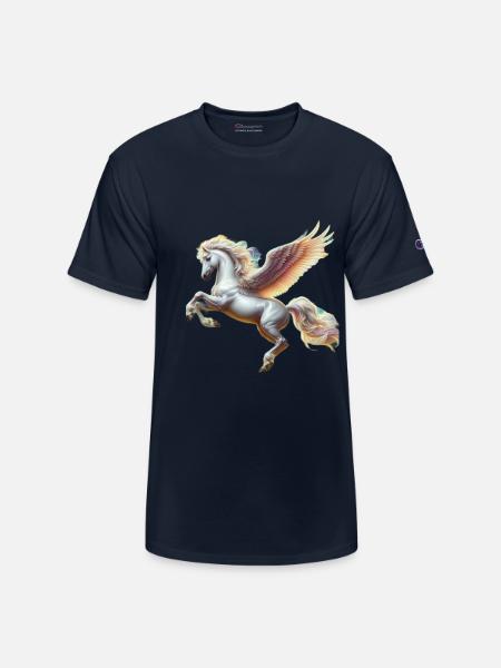 Legendary Pegasus - Champion Unisex T-Shirt - navy