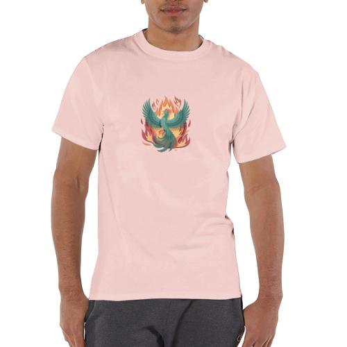 Phoenix Rising Mythical Fire Bird Fantasy Design - Champion Unisex T-Shirt