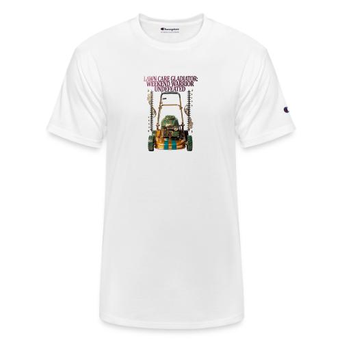 Lawn Care Gladiator T Shirt - Champion Unisex T-Shirt