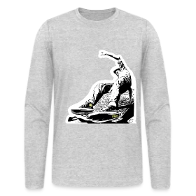 The Mountain - Men's Long Sleeve T-Shirt by Next Level