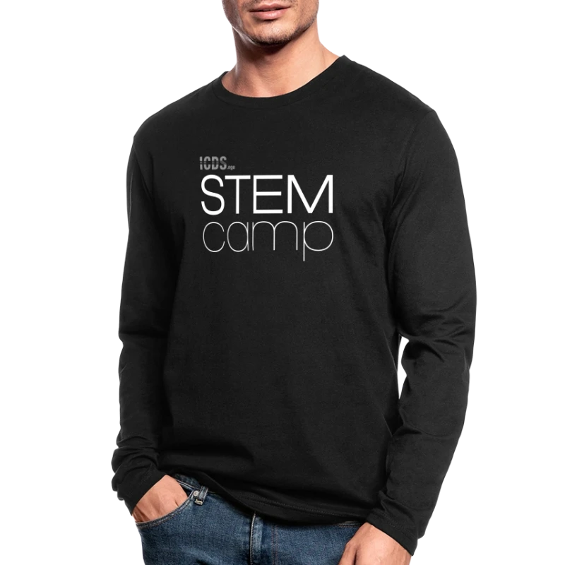 ICDSngo STEMcamp 01A - Men's Long Sleeve T-Shirt by Next Level