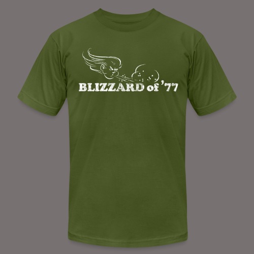 Blizzard of 77 - Unisex Jersey T-Shirt by Bella + Canvas