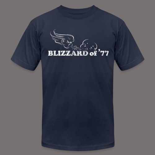 Blizzard of 77 - Unisex Jersey T-Shirt by Bella + Canvas