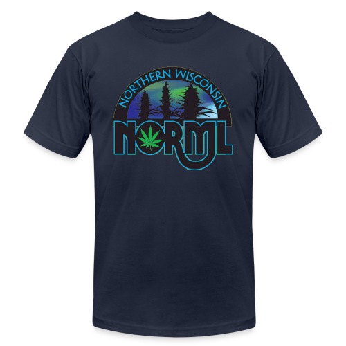 Northern Wisconsin NORML Official Logo - Unisex Jersey T-Shirt by Bella + Canvas