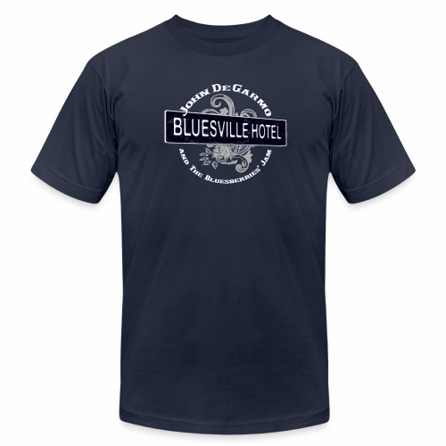 John DeGarmo and the Bluesberries Jam Merchandise - Unisex Jersey T-Shirt by Bella + Canvas