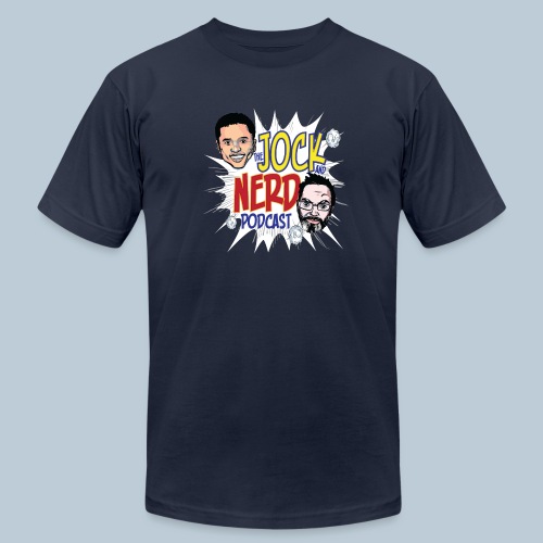 Jock and Nerd Podcast - Unisex Jersey T-Shirt by Bella + Canvas