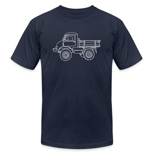 Off-road truck, transporter - Unisex Jersey T-Shirt by Bella + Canvas