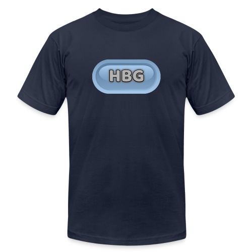 HBG CIRCLE DESIGN - Unisex Jersey T-Shirt by Bella + Canvas