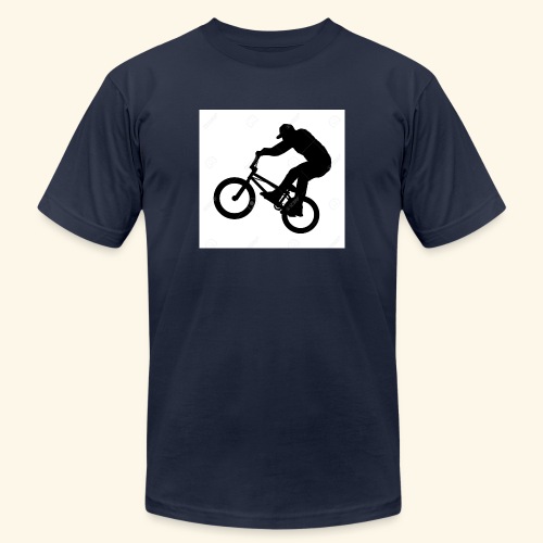 Rider silhouette - Unisex Jersey T-Shirt by Bella + Canvas
