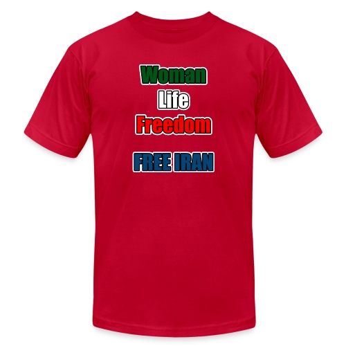 Woman Life Freedom - Unisex Jersey T-Shirt by Bella + Canvas