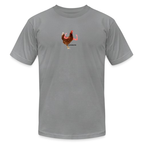ChickenLover Box Logo T-shirt - Unisex Jersey T-Shirt by Bella + Canvas