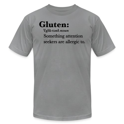 Gluten def - Unisex Jersey T-Shirt by Bella + Canvas