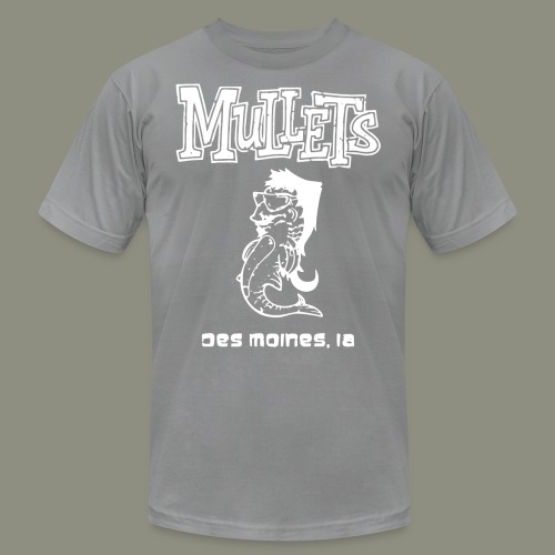 mulletmain white - Unisex Jersey T-Shirt by Bella + Canvas