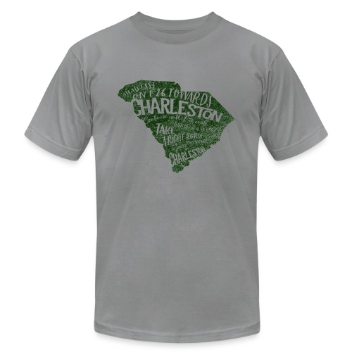 CharlestonDirections Green - Unisex Jersey T-Shirt by Bella + Canvas