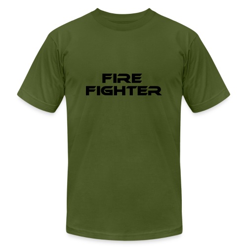 fire fighter - Unisex Jersey T-Shirt by Bella + Canvas