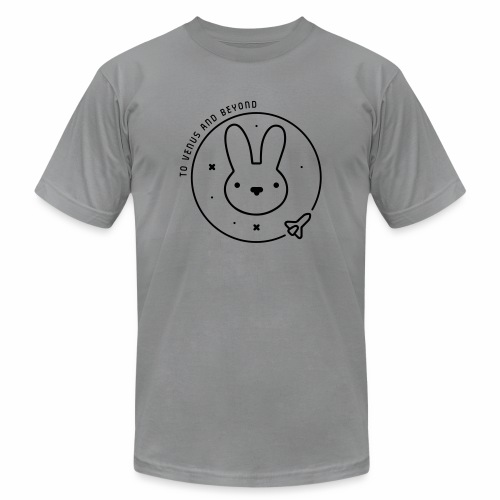Space Bunny - To Venus And Beyond - Unisex Jersey T-Shirt by Bella + Canvas