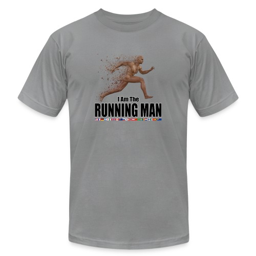 I am the Running Man - Cool Sportswear - Unisex Jersey T-Shirt by Bella + Canvas