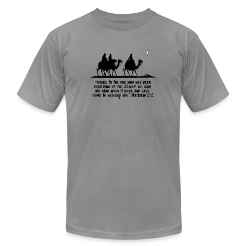 Three Wise Men - Unisex Jersey T-Shirt by Bella + Canvas