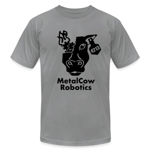 MetalCow Solid - Unisex Jersey T-Shirt by Bella + Canvas