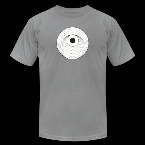 Black Dirt Vortex Logo Light - Unisex Jersey T-Shirt by Bella + Canvas