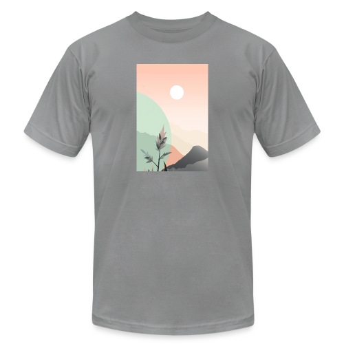 Retro Sunrise - Unisex Jersey T-Shirt by Bella + Canvas