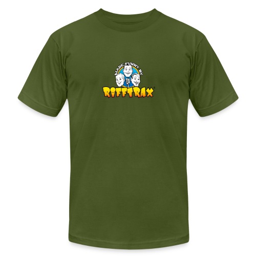 RiffTrax Made Funny By Shirt - Unisex Jersey T-Shirt by Bella + Canvas