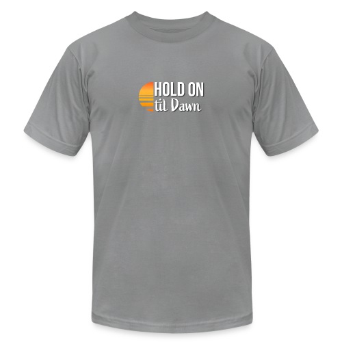 Hold on til Dawn New Logo - Unisex Jersey T-Shirt by Bella + Canvas