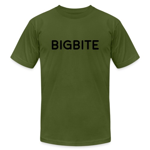 BIGBITE logo red (USE) - Unisex Jersey T-Shirt by Bella + Canvas