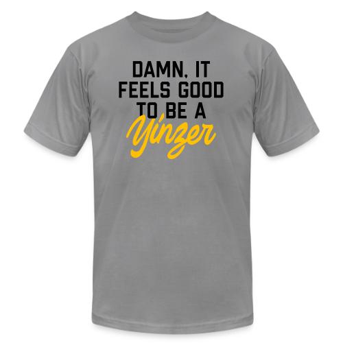 Damn, It Feels Good to be a Yinzer (Light) - Unisex Jersey T-Shirt by Bella + Canvas