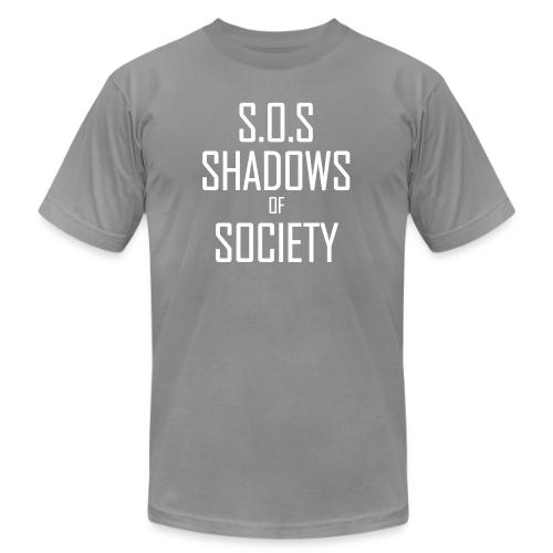 Shadows of Society - Unisex Jersey T-Shirt by Bella + Canvas