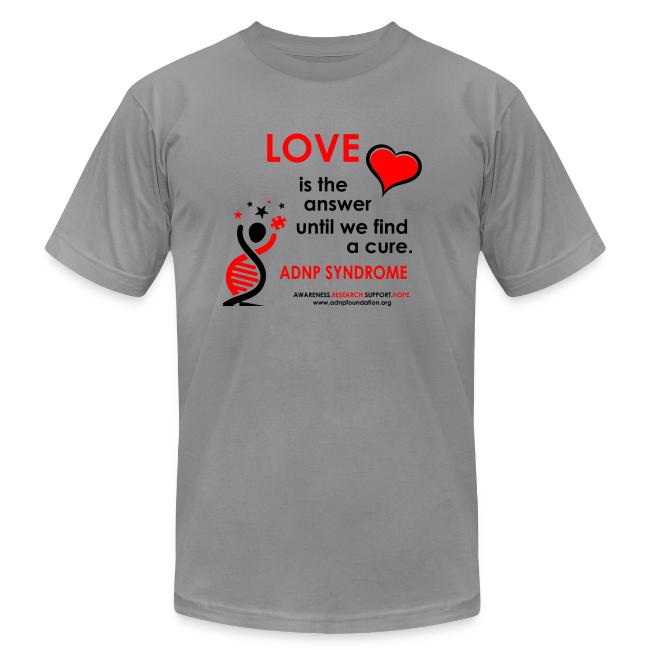 LOVE IS THE ANSWER Red and Black