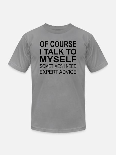 Expert Advice - Unisex Jersey T-Shirt by Bella + Canvas - slate