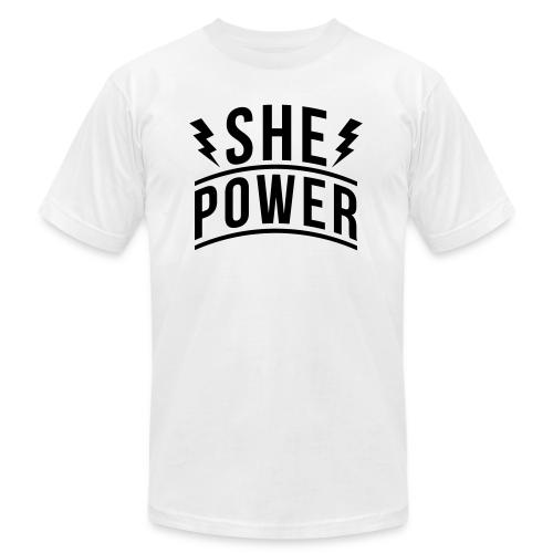 She Power - Unisex Jersey T-Shirt by Bella + Canvas
