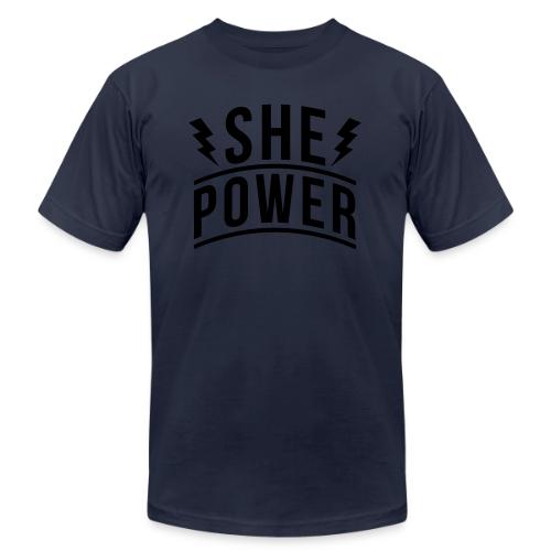 She Power - Unisex Jersey T-Shirt by Bella + Canvas