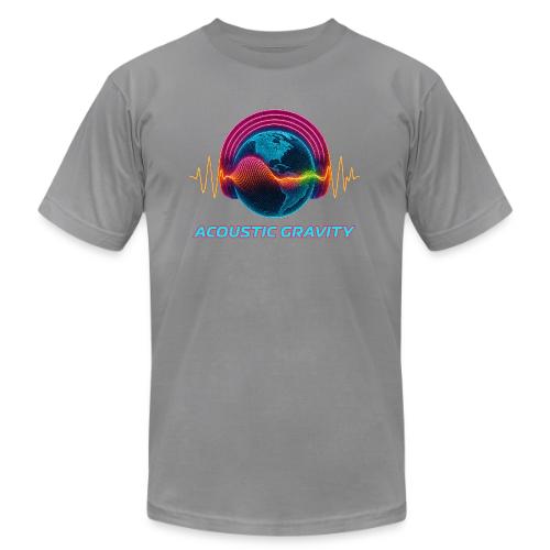 Earth's Headphones - Unisex Jersey T-Shirt by Bella + Canvas
