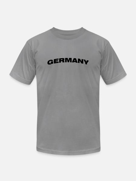 Germany - Unisex Jersey T-Shirt by Bella + Canvas - slate